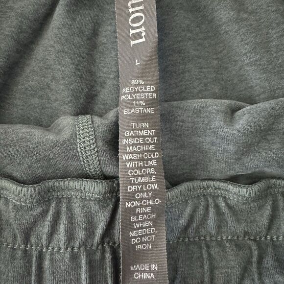 Vuori Performance Joggers Womens Large DreamKnit Green High Rise Yoga Athleisure - Picture 8 of 10